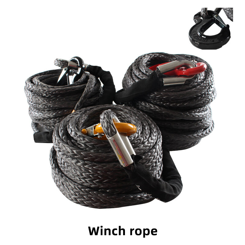 Off Road Vehicle Winch Rope Is Wear-Resistant And Off-Road Vehicle Winch Rope Is Not Easy To Break Suitable for ATV SUV vehicles