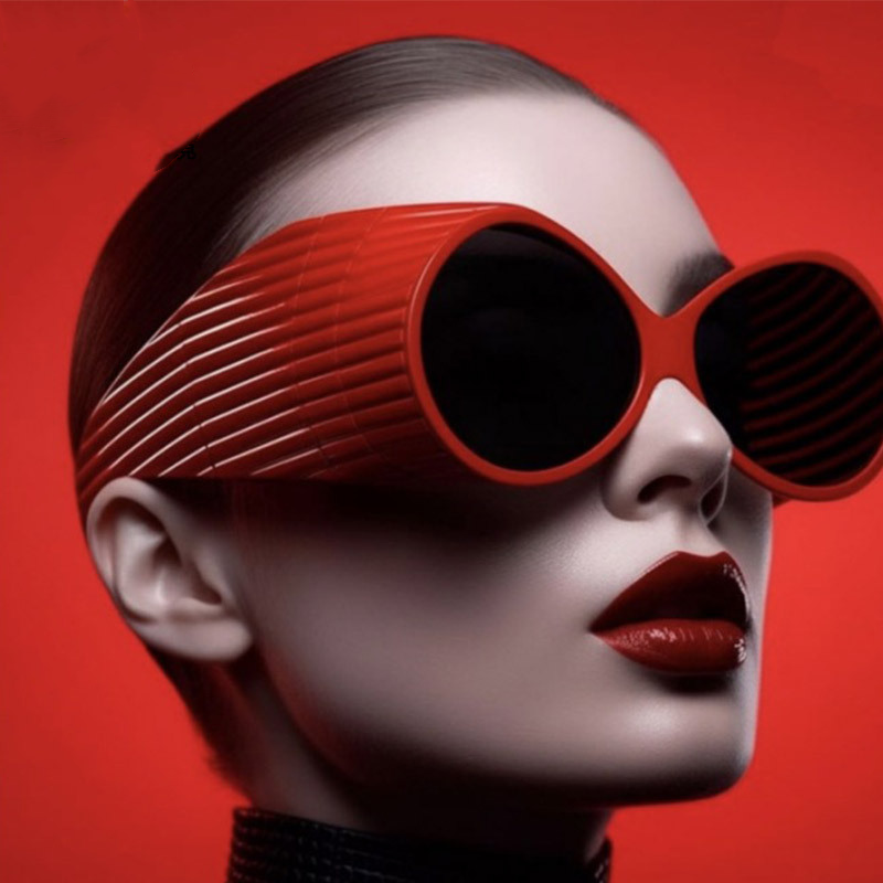 Солнцезащитные очки в стиле панк для мужчин и женщин, зеркальные модные, в винтажном стиле, кошачий глаз, в стиле стимпанк, с футляром
