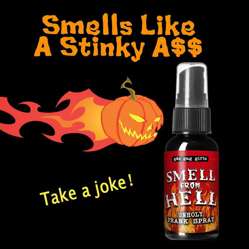 Spray de pet de farce pour Halloween, liquide pistolet ant, farce de farce, cadeau de bâillon, farces drôles pour un bon rire
