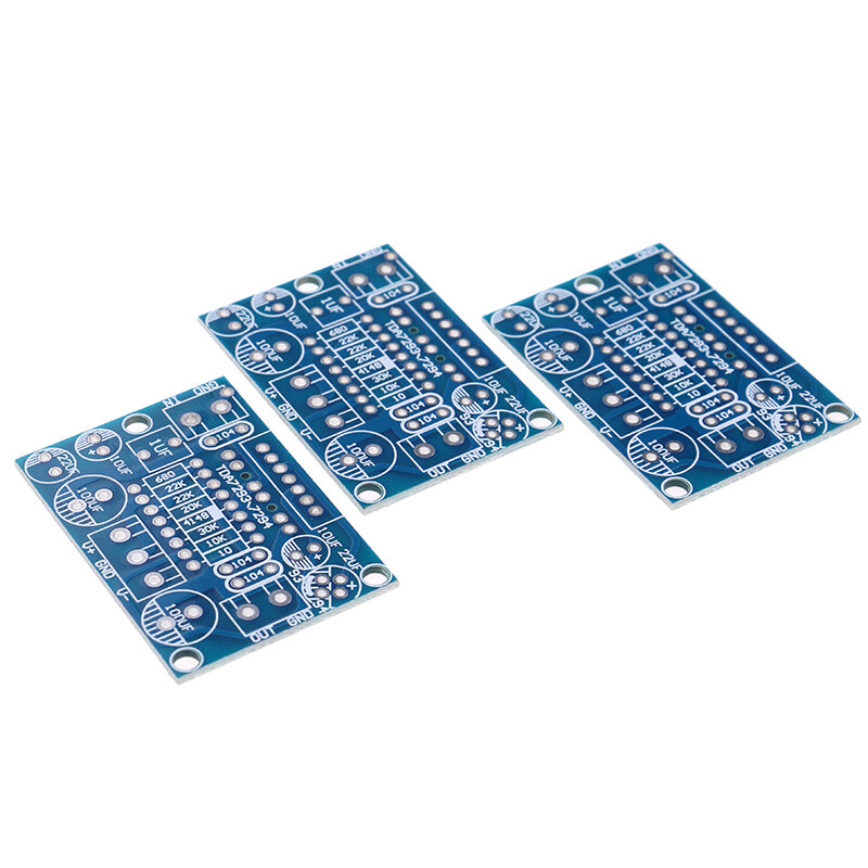 3 buah papan sirkuit Amplifier Mono TDA7293/TDA7294 PCB papan kosong/suku cadang daya Output maksimum 85W