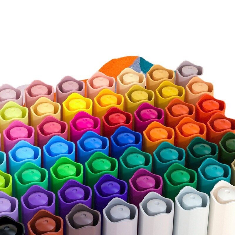 Warna Profesional Menggambar Spidol Berwarna Warna untuk Melukis Anak-anak Spidol Akrilik Permanen Persediaan Seni Lukisan untuk Artis