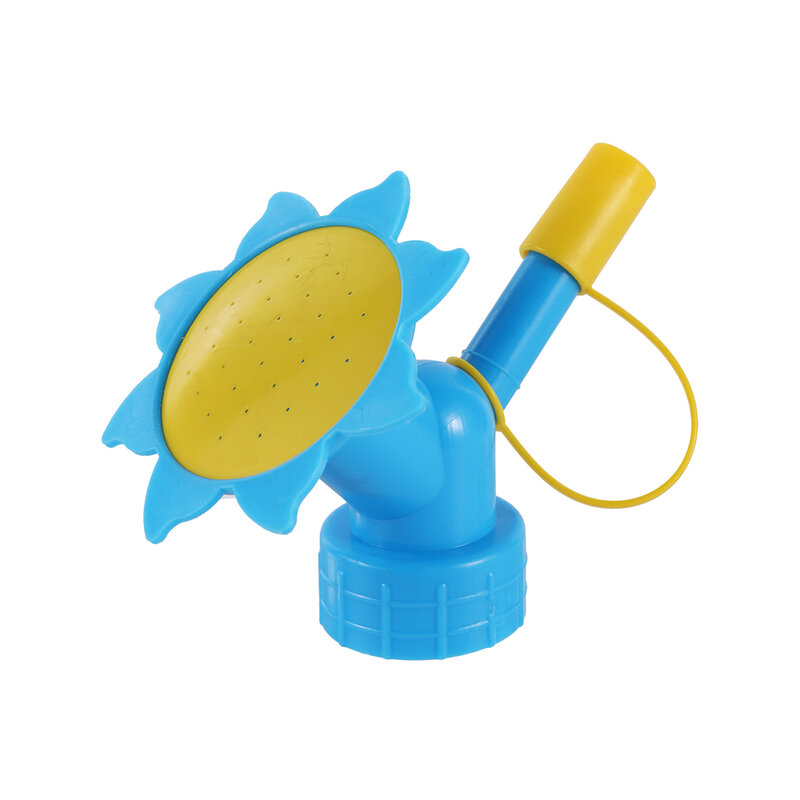 Tappo di bottiglia impianto di irrigazione Bonsai a doppia testa annaffiatoio portatile in plastica a doppia testa tappo di bottiglia Spray può spruzzare acqua