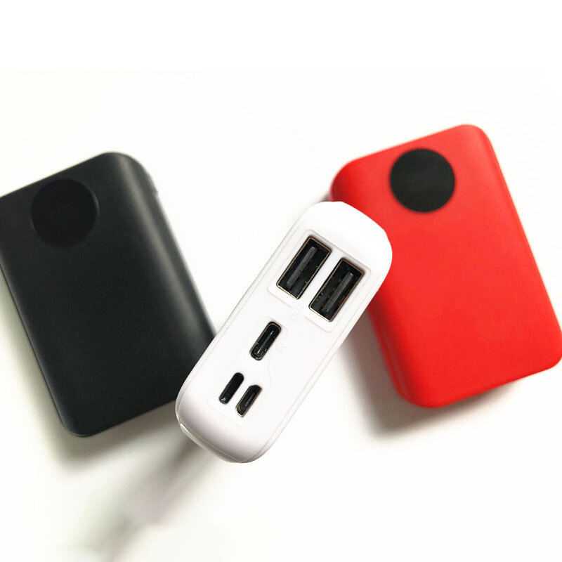Przenośne 2 porty USB PowerBank DIY Case 3x18650 ładowarka do telefonu komórkowego ładowarka Power Bank Box Shell Kit dla Iphone Huawei