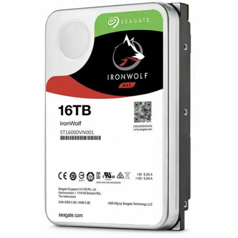 For Sea-gate ST16000VN001 Cool Wolf 16T 16TB 7200/256M/SATA3NAS Hard Drive