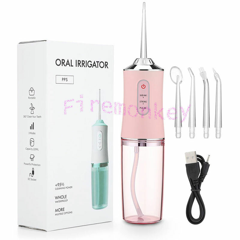 Dental Rinser Portable Household Electric Toothbrush Water Flosser Orthodontic Special Cleaning And Rinsing Teeth