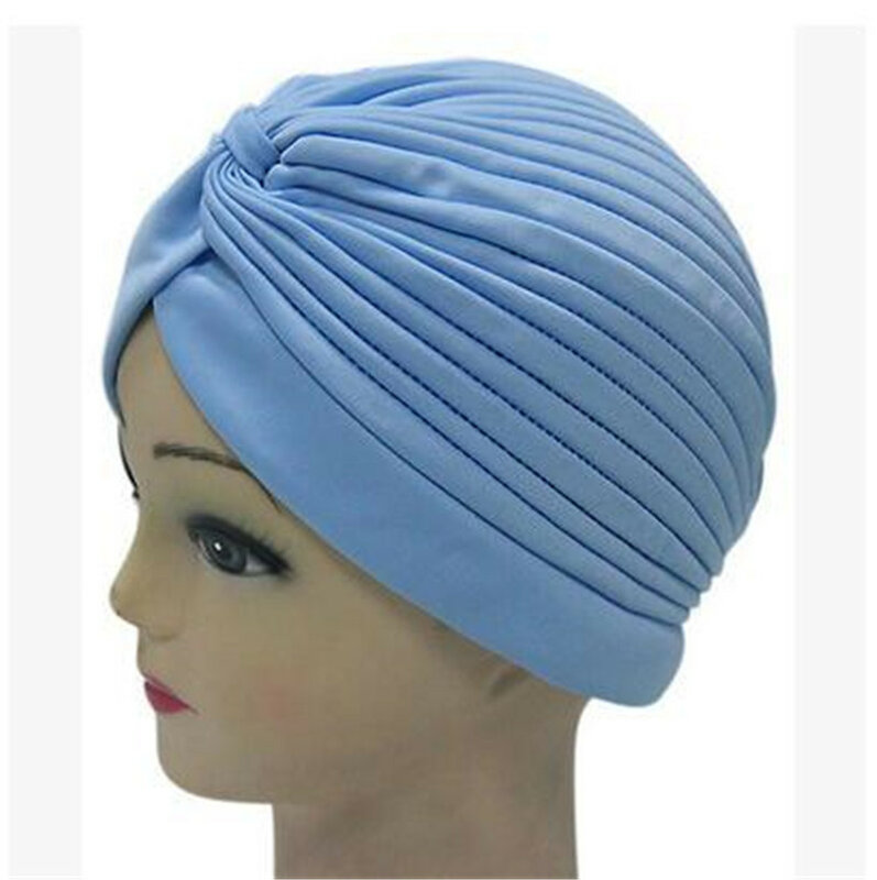 Hijab dla muzułmanek Turban opaski czapka jesienno-zimowa ciepłe nakrycia głowy casualowe w stylu Streetwear kobiece muzułmańskie indyjskie czapki