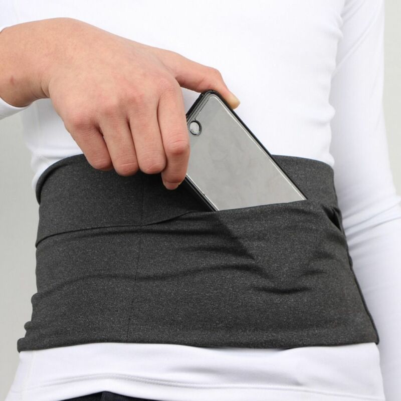 Tablet Fanny Pack, Elastic Close-fitting Large Capacity Belt Bag, Travel Anti-theft Bag, Mobile Phone Bag