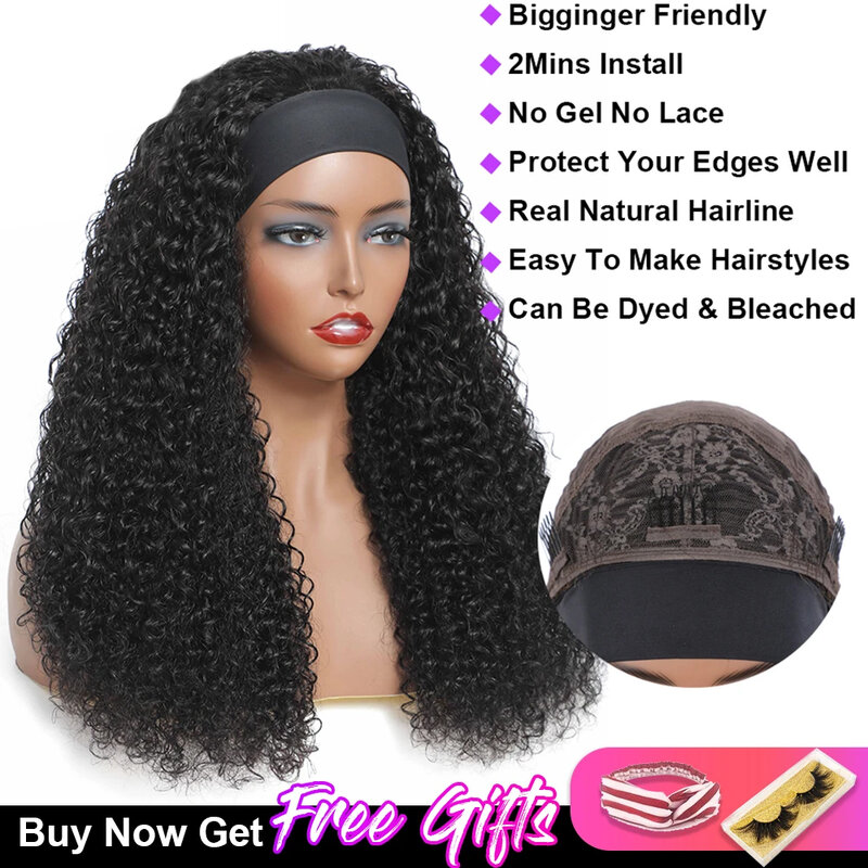 Peruka na głowę peruka z ludzkich włosów kręcone Bob z pełną maszyną peruki dla czarnych kobiet bezklejowe peruki gotowe do noszenia 180% gęstości na co dzień