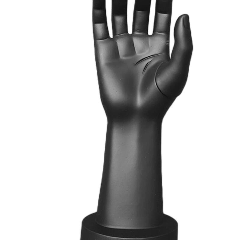 Mannequin Hand Zwarte Ringen Display Houder Voor Armband Horloge Showcase