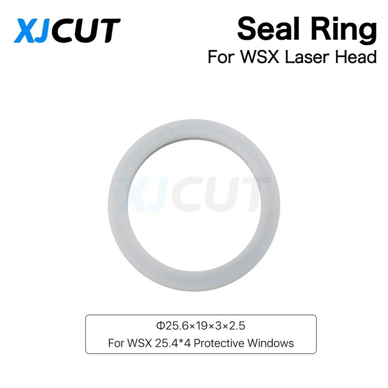 Xjcut Wsx Laser Seal Ring Voor 37*7Mm & 30*5Mm Beschermende Windows 37.5 × 29 × 3.7Mm Voor Wsx Fiber Laser Hoofd KC13 KC15 NC30 SW20