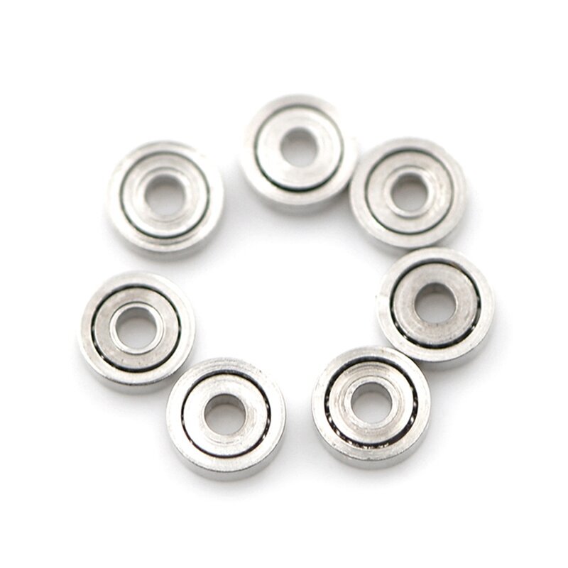 10Pcs 681ZZ Miniature Mini Ball Bearings Metal Open Micro-Bearing 1X3x1mm