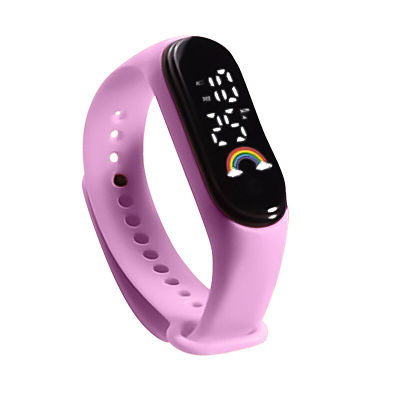 Neue Digitaluhr für Kinder wasserdichte Kinder Sport elektronische Uhren Jungen Mädchen führte Kind digitale Armbanduhr Smartwatch