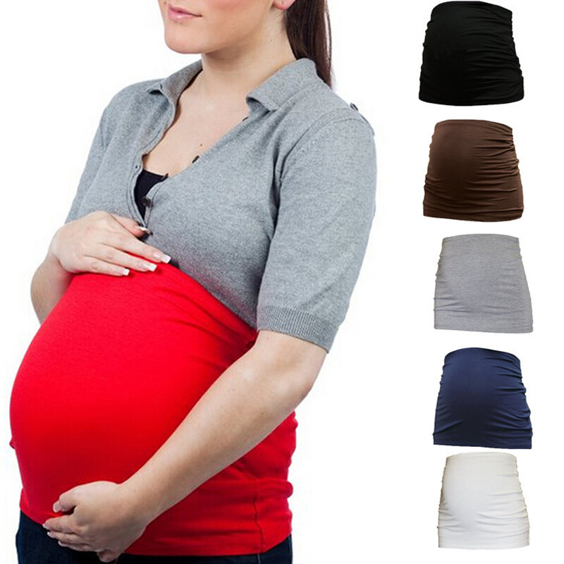 Exercise T-shirts Pregnant Woman Maternity Belt Pregnancy Support Belly Bands Supports Corset Prenatal Care Shapewear YC989446