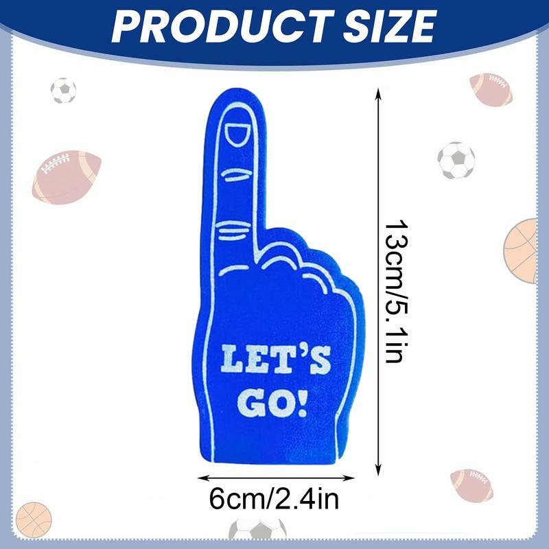Universal Large Foams Fingers Cheerleading Props Hand Sports Event Cheering Palm Party Props Number 1 Foam Fan Finger