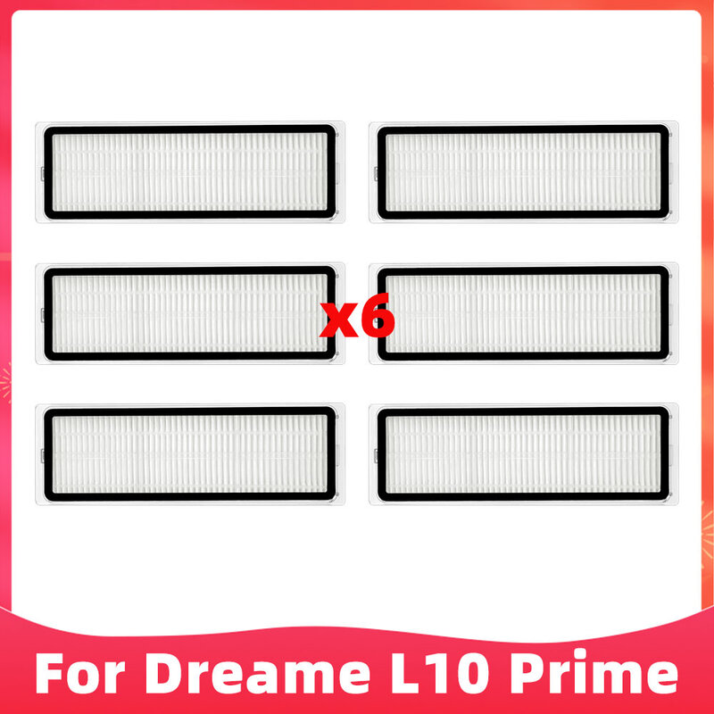 Dreame L10 Prime / L10S Pro 로봇 청소기에 적합: 롤러, 측면 브러시, HEPA 필터, 모핑 천.