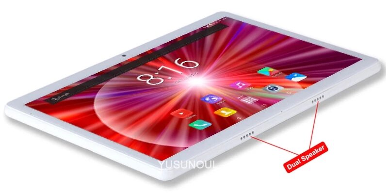 YUSUNOUL-Super Glass de alta definición, tableta con pantalla IPS de 1920x1200, 5/13MP, 64GB de almacenamiento, 10 pulgadas, Google Play, 4G, llamadas telefónicas, WiFi, Bluetooth, GPS