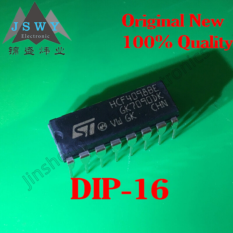 1~60PCS HCF4098BE HCF4098 Inline DIP-16 Logic IC Multifrequency Oscillator Brand New with Good Quality
