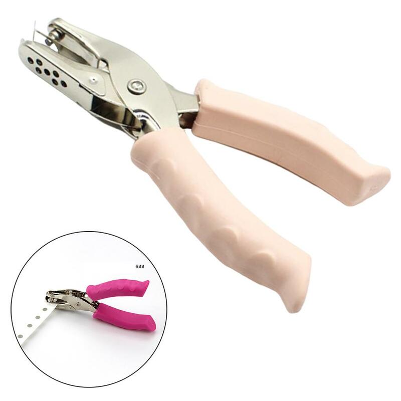 Metal Single Handheld Hole Paper Punch Punchers Clothing Ticket