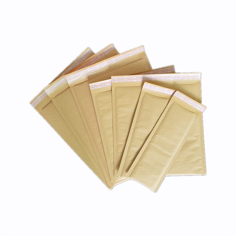 11x29cm Kraft Paper Bubble Bag Long Strip Shipping Bags Shockproof Packaging Supplies Watches/Jewelry Protect Bubble Envelope