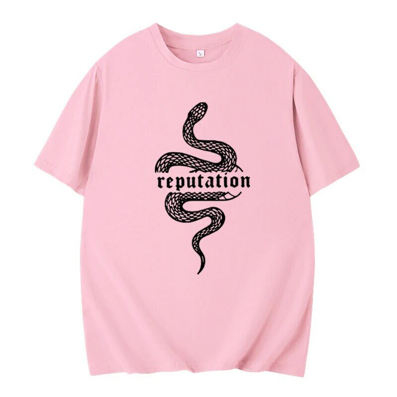 Taylors Reputation Shirt Reputation Music Shirt Taylor Merch for Swiftie Music Love Tour O-Neck Short Sleeve Shirt Unisex Summer