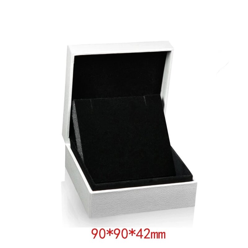 Nowa bransoletka Pandora 2024, naszyjnik pierścionkowy, opakowanie na kolczyki, pudełko z biżuterią, wykwintne pudełko upominkowe, torba z kaszmiru