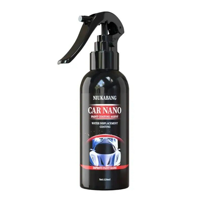 Nano Ceramic Coating Spray 120ml Repair Agent Coating Spray For Auto Vehicle Care Tool With Barrier Coating For Sedan Van SUV