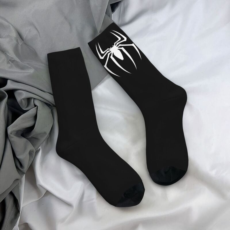 Super Soft Spider-Man Crew Socks, Acessórios Unisex, Bonito, Melhor Gift Idea, Homem-Aranha