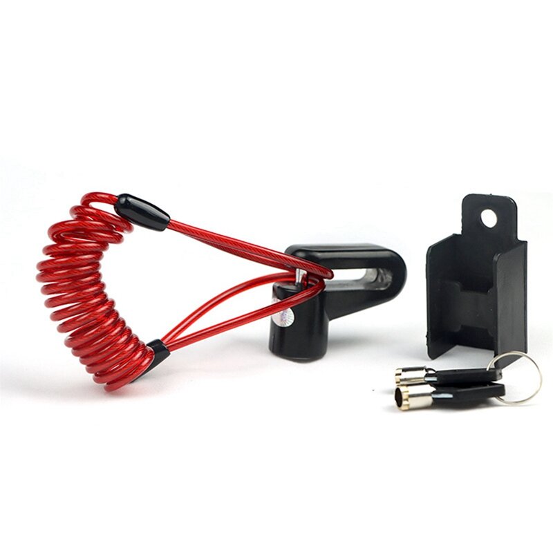 M365 Elektrische Roller Anti-Theft Lock Kits Multi-Funktion Anti-Theft Lock Für Xiaomi Disc Bremse Lock (schwarz)