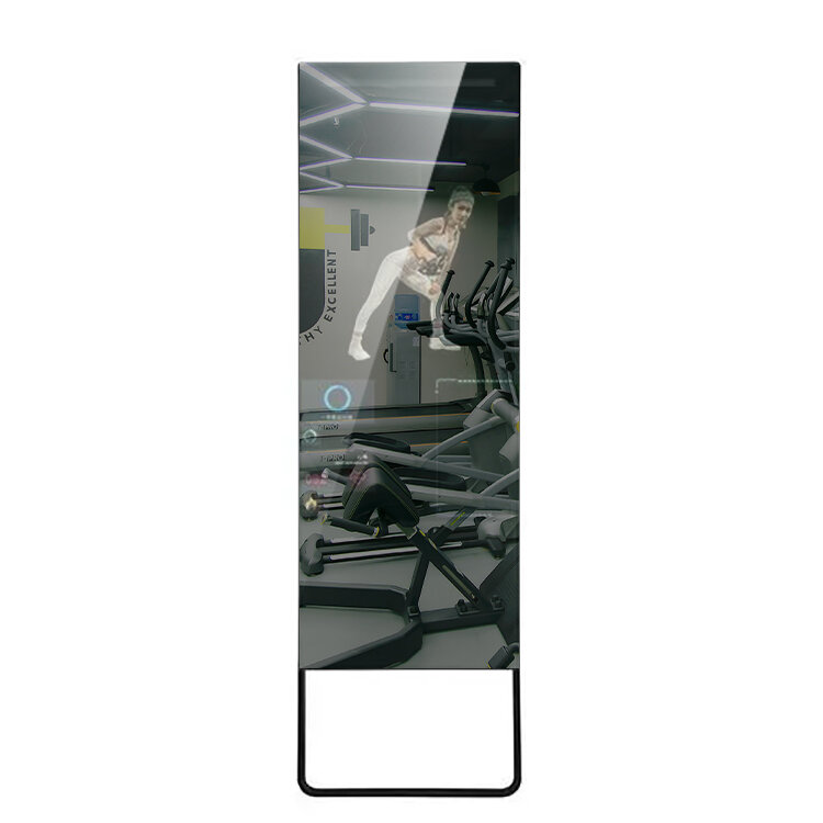 43 Zoll LCD-Bildschirm Yoga Spiegel Display Fitness studio Smart Fitness Spiegel Zaubers piegel