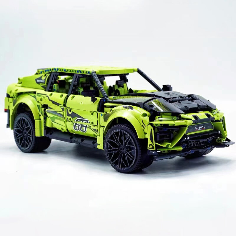 1:8 technique URUS véhicule tout-terrain blocs de construction voiture de sport ville Jeep véhicule modèle briques jouets pour enfants cadeaux d'anniversaire MOC