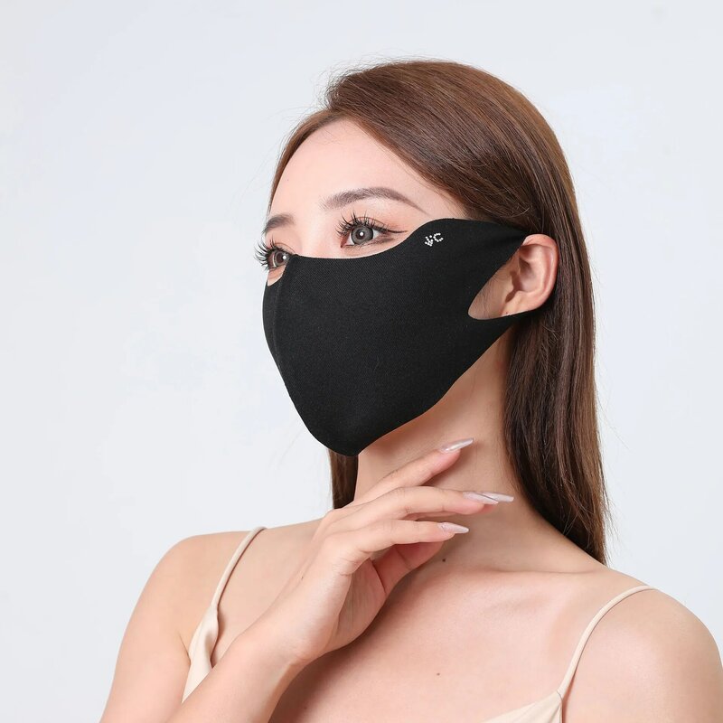 Summer Outdoor UV Protective Mask Can Be Washed Large Area Sun Block Hottie Outside Cool Decorative Face Mask Wholesale