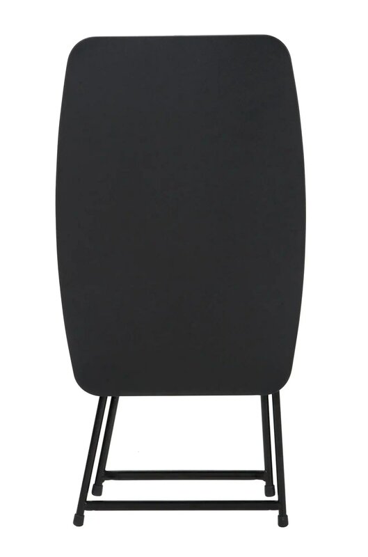Andalan meja lipat pribadi ukuran 26 ", Meja lipat tinggi dapat disesuaikan warna hitam