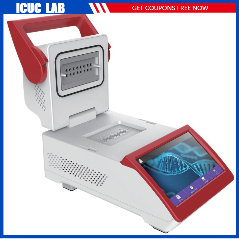 Q160C 휴대용 16 웰 x 0.1ml, 4 채널 형광 정량 실시간, PCR열 사이클 테스트 기계