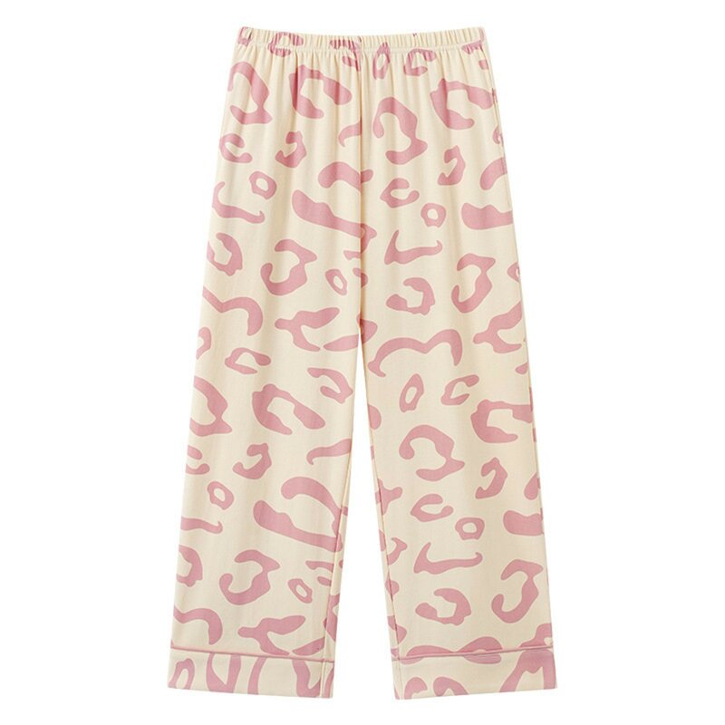 Women's Pajama Pants Casual Simplicity Can Be Worn Externally Loose Oversized Feminine Home Trousers
