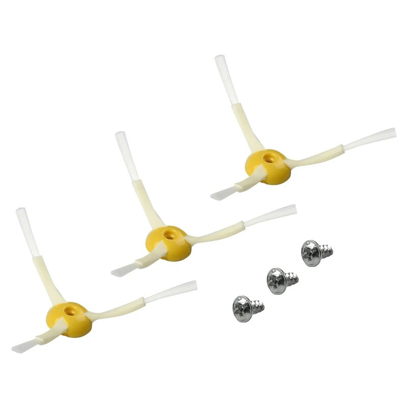 IRobot-cepillos laterales y tornillos para aspiradora Roomba Serie 500/600/700, 3 piezas, accesorios de repuesto