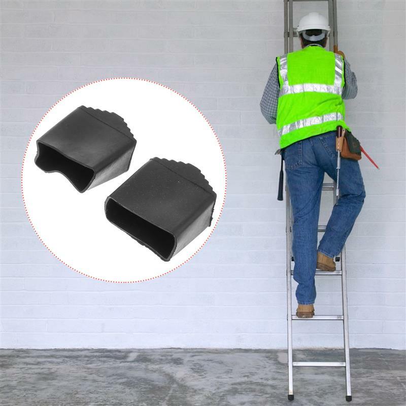 2pcs Folding Ladder Feet Covers Ladder Foot Covers Non-Skid Ladder Feet Step Anti-Slip Cover Protection Non-Slip Ladder Covers