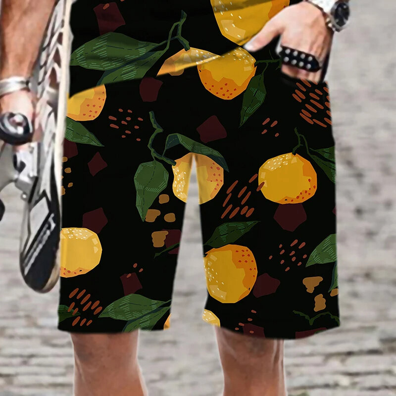 กางเกงขาสั้นชายหาดพิมพ์ลายดอกไม้เขตร้อน3D ฮาราจูกุสำหรับฤดูร้อนกางเกงขาสั้นสุดเท่สำหรับผู้ชายแฟชั่นกางเกงสตรีทแวร์สำหรับเด็กกางเกงว่ายน้ำ