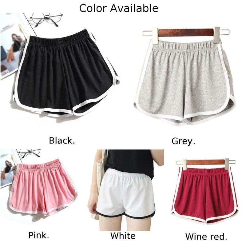 Vrouwen Stretch Taille Casual Shorts Hoge Taille Casual Sport Yoga Shorts