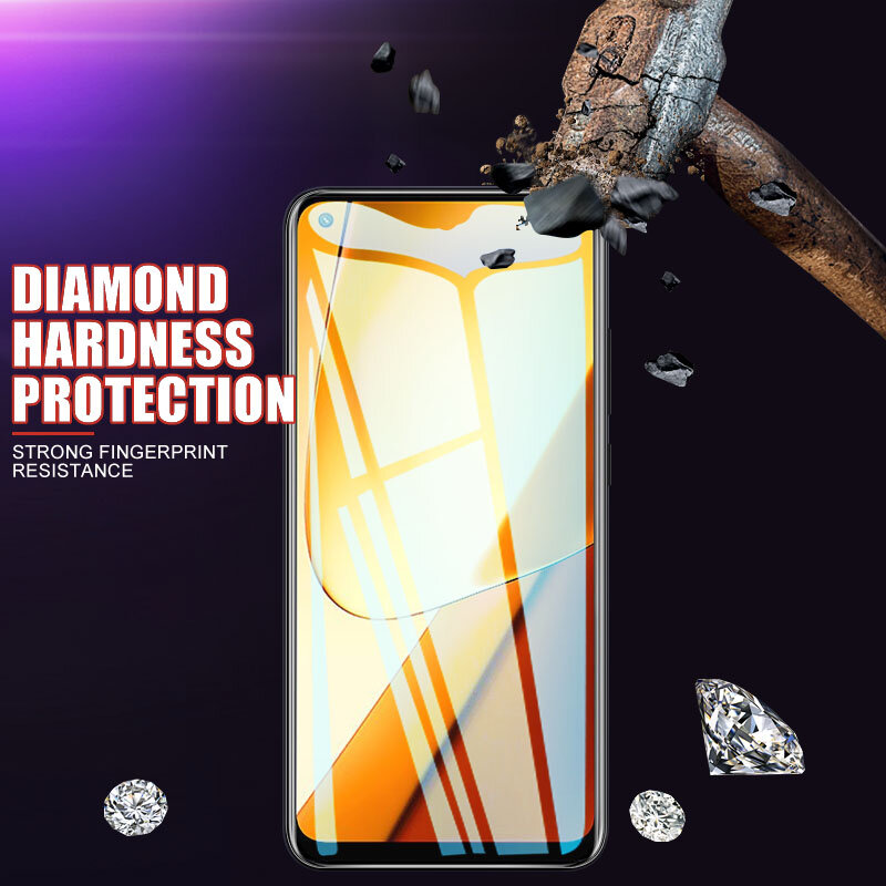5 шт. противоударное Защитное стекло для Realme 9 Pro Plus 8 Pro, закаленное защитное стекло для экрана Real Me 10 11, прозрачная защитная пленка