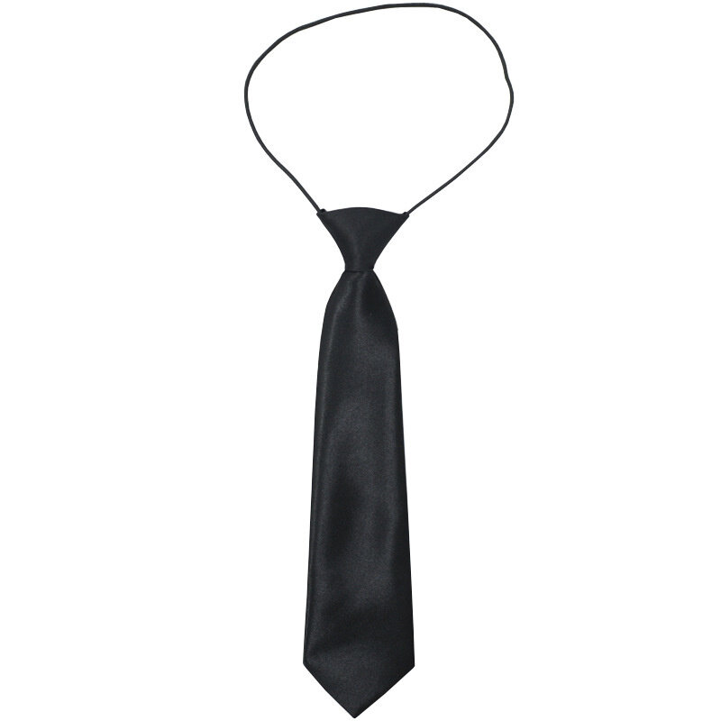6cm breite einfarbige Krawatten für Kinder weibliche Kinder Student faule Krawatten Schuluniform Krawatte rot weiß Graffiti Krawatte Krawatte