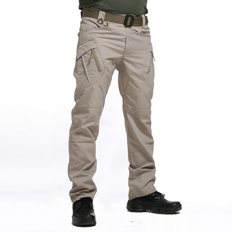 도시 전술 카고 바지 클래식 야외 하이킹 트레킹 육군 전술 조거 바지, 위장 군사 멀티 포켓 바지