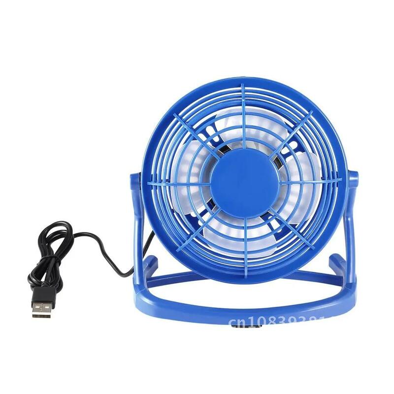 Portable Mini USB Desktop Table Fan 360° Rotation Strong Wind Silent Personal Fan Summer Cooling For Office Bedroom Supplies