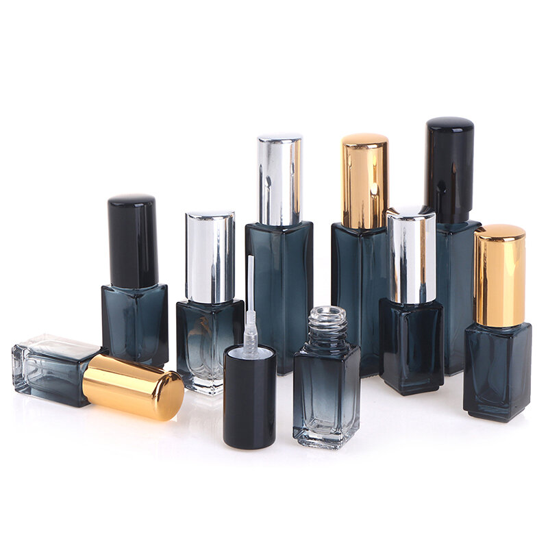 Botella de Spray de Perfume de 3ml/10ml, atomizador de Perfume de vidrio vacío, botella cosmética de viaje, viales de muestra rellenables