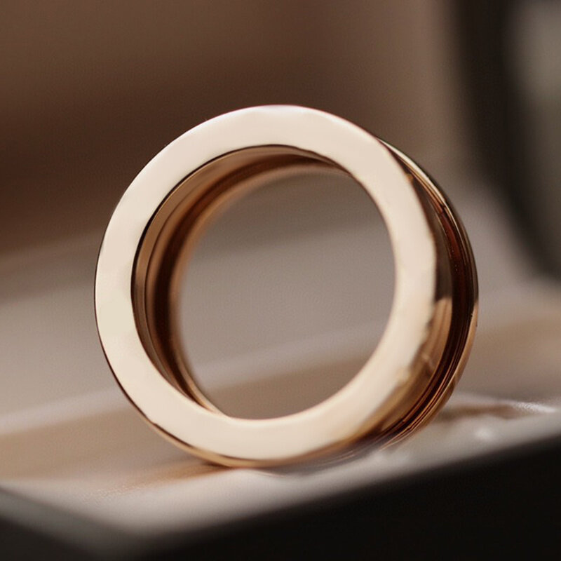 925 Sterling Silber Feder zylinder passenden Ring Männer und für Frauen klassische Mode Paar Luxus edlen Schmuck hohe Qualität
