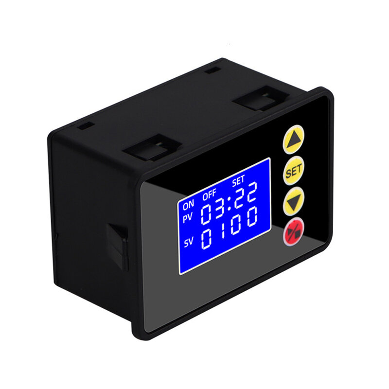 LCD Digital Timer Delay Switch Relay Programmable Microcomputer Time Controller for Multiple Combination Modes