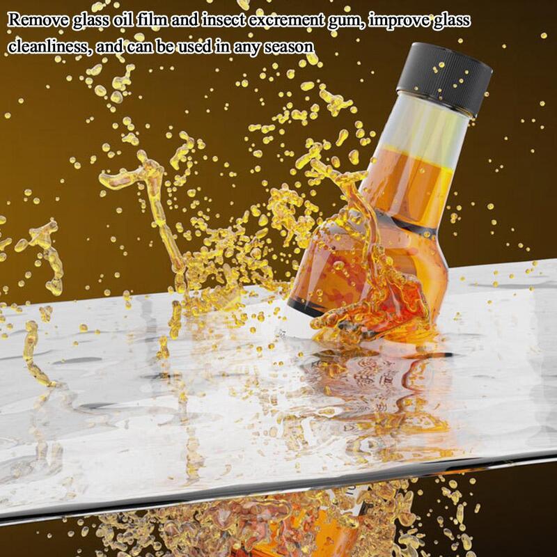 150ml Car Glass Oil Film Cleaner Deep Cleaning Polishing Glass Oil Film Removing Car Windshield Rearview Mirror Car Dust Cleaner