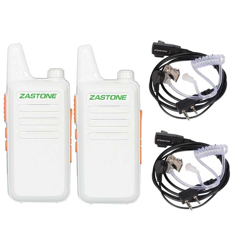 ZASTONE-X6 Mini Walkie Talkie, UHF 400-470MHz, 16 Canais, Rádio em Dois Sentidos, Intercomunicador Portátil