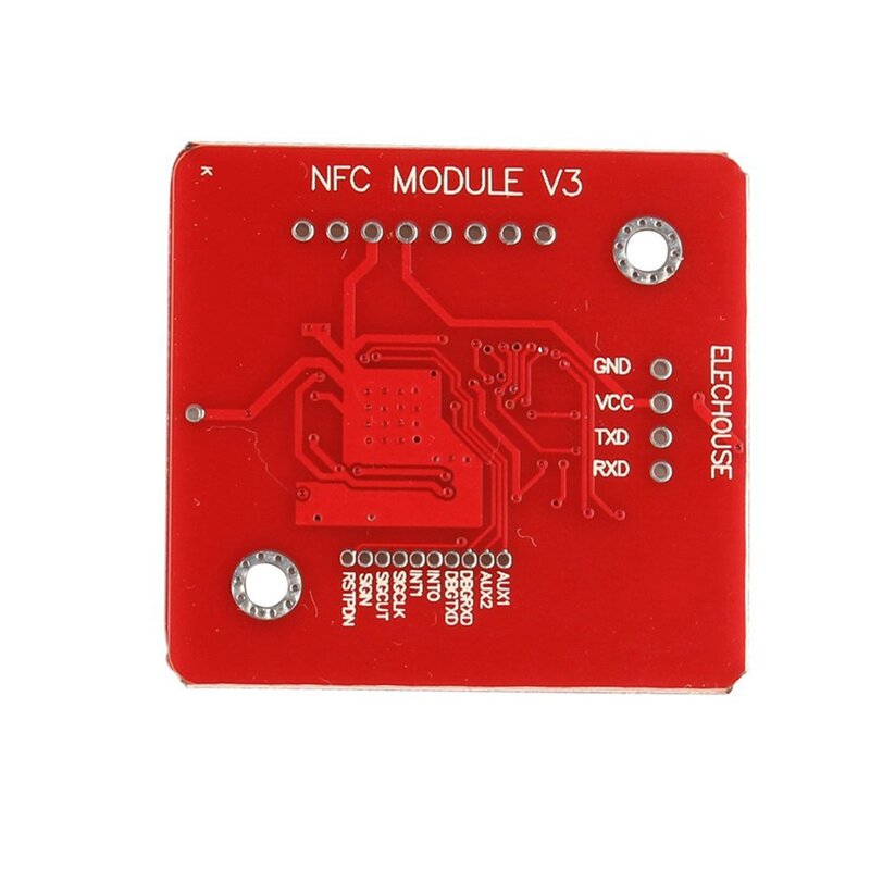 Módulo Lector de comunicación PN532 NFC NXP RFID, Kit V3 de campo cercano, I2C SPI HSU con tarjeta blanca S50