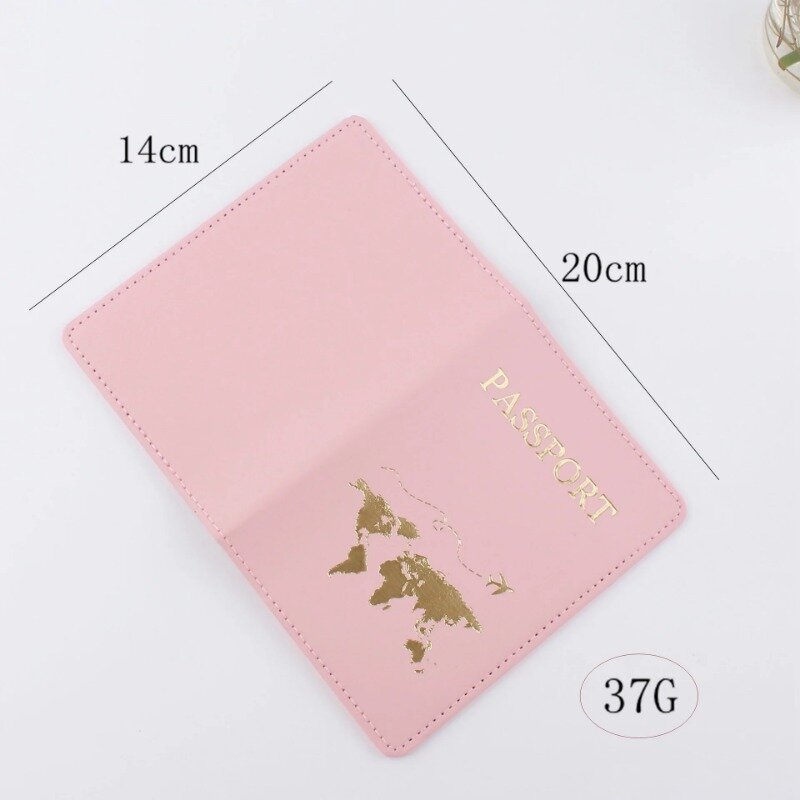 Leather Passport Holder for Couples New Wedding Gifts Travel Document Bag Passport Cover Passport Bag PU Buisness Card Holder