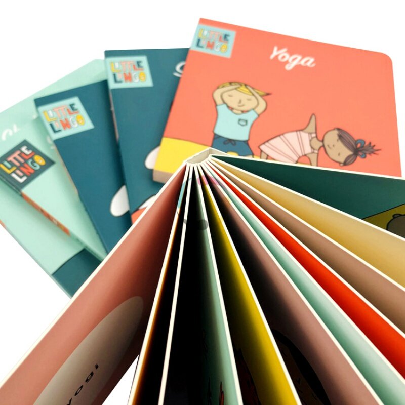 Impresión de libro de tablero para niños, laminación mate, alta demanda, personalizado